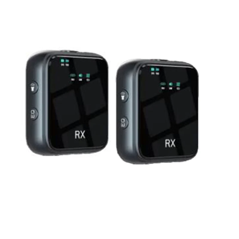 High quality for conference recording and live broadcast Portable professional wireless square lavalier microphone