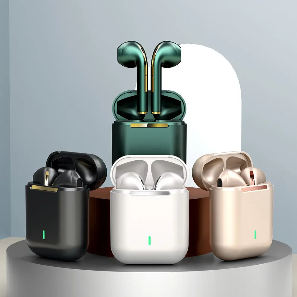 TWS Wireless Headphones J18 In Ear Buds Wireless Earphones with Microphone Waterproof Gaming Headset for Mobile Phone Earbuds