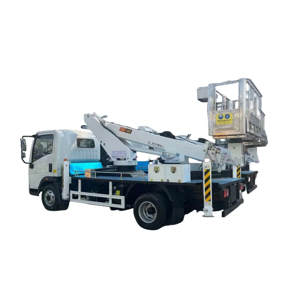 HOWO 4*4 High-altitude Series Vehicles 22 Meters Aerial Boom Lifting Truck for Landscaping Trees