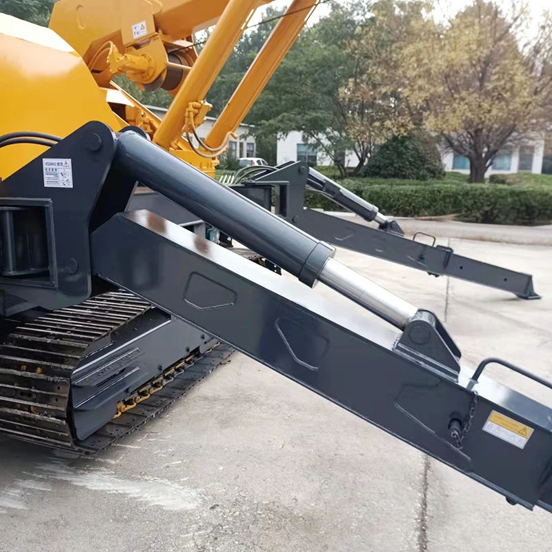Truck Mounted Spider Crane Tower Building Boom Lift 8 Ton Lifting Belt Spider Cranes