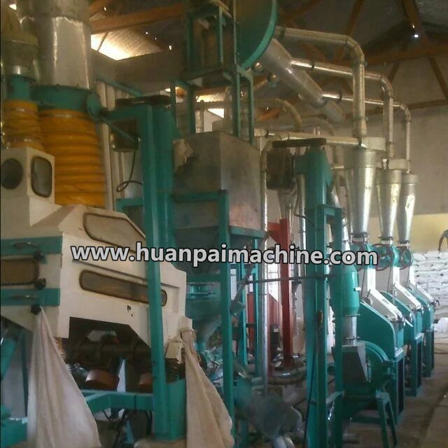 high output small scale industrial fine flour milling plant maize corn wheat flour mill