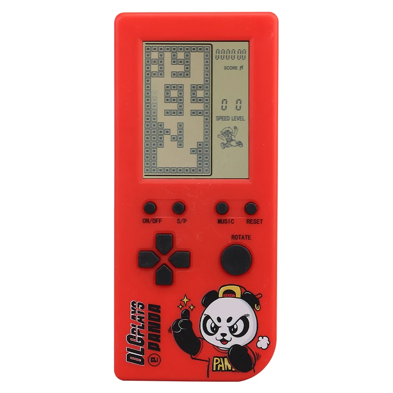 new high quality retro handheld video game console 4.1 inch straight board Panda game console