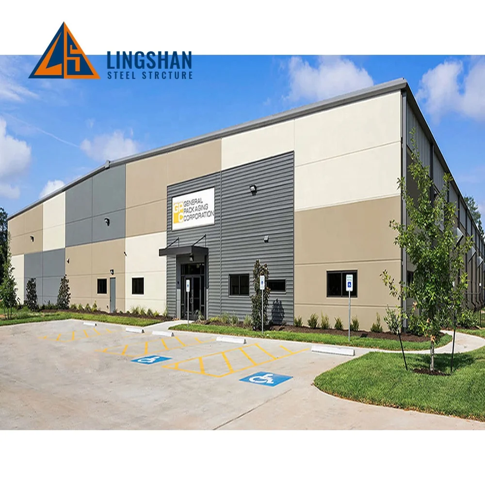 Modern Designed Prefabricated Steel Structure Building for Warehouse Workshop Office Exhibition Hall Stadium Cinema Shed Venue