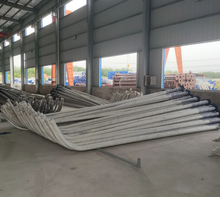 XLZM  Good Quality Aluminum Alloy Light Pole Outdoor Led Solar Light Post 10 meter lighting pole