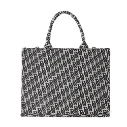 Printed Canvas Tote Bag