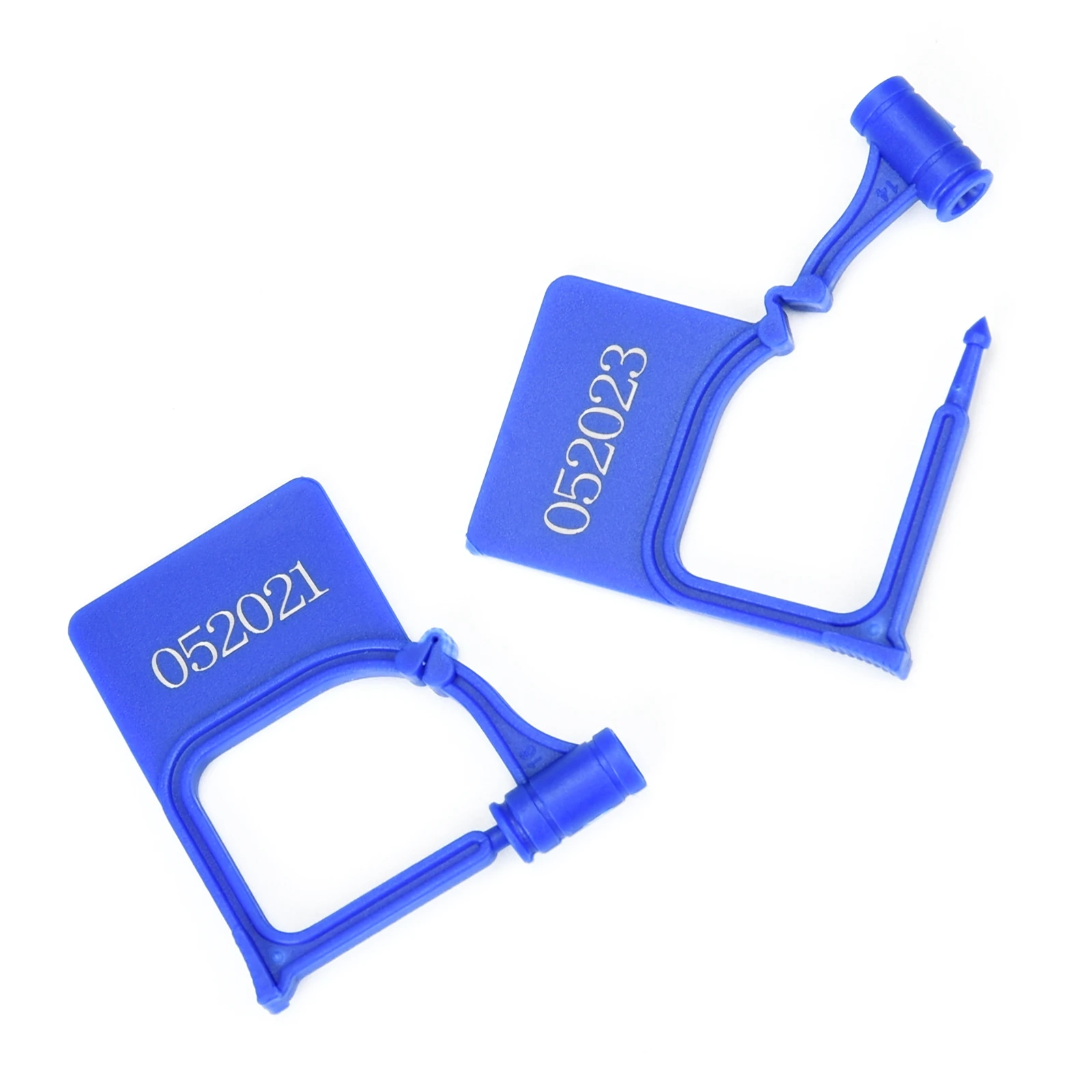 Plastic Security Padlock Seal Numbered Tamper Evident Disposable Seal Lock for Luggage Bag Clothes