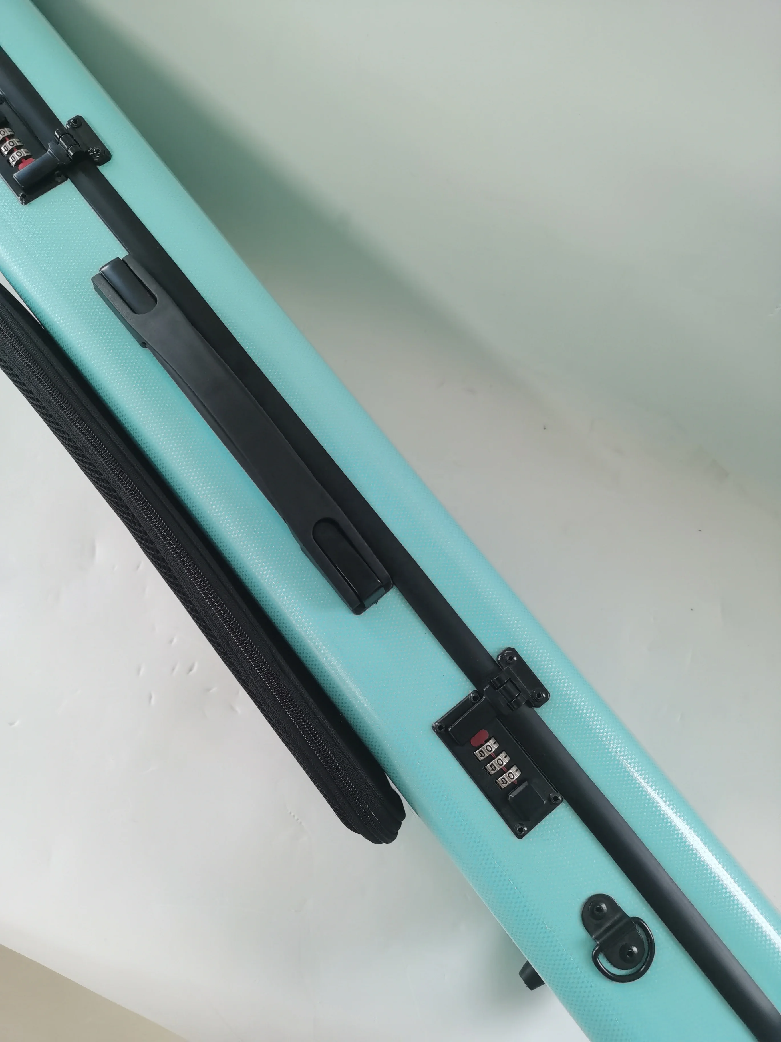 
Best price Layers of fiberglass aviation foam and polycarbonate composite adjustable oblong violin case G-2003VP 4/4 3/4 