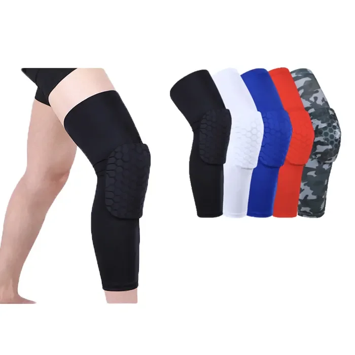 KS-925#Custom Knee Support Brace For Basketball Motorcycle Protective Gear Bikers Cycling Soft Honeycomb Knee Pads