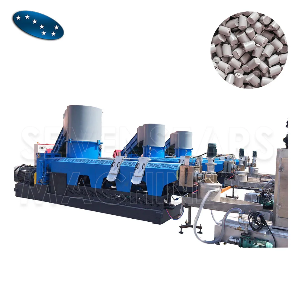 Машина для производства пластиковых гранул/машина для грануляции пластика для полиэтиленовой ПП пленки/Тканые нейлоновые пакеты jumbo
