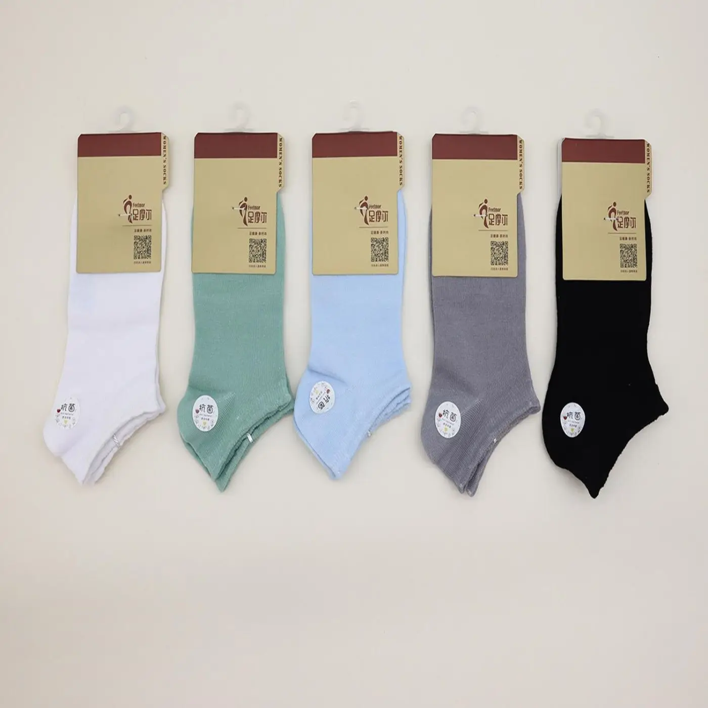 Wholesale Low moq High Quality Cotton plain Men Women Cotton Pattern Ankle Sock