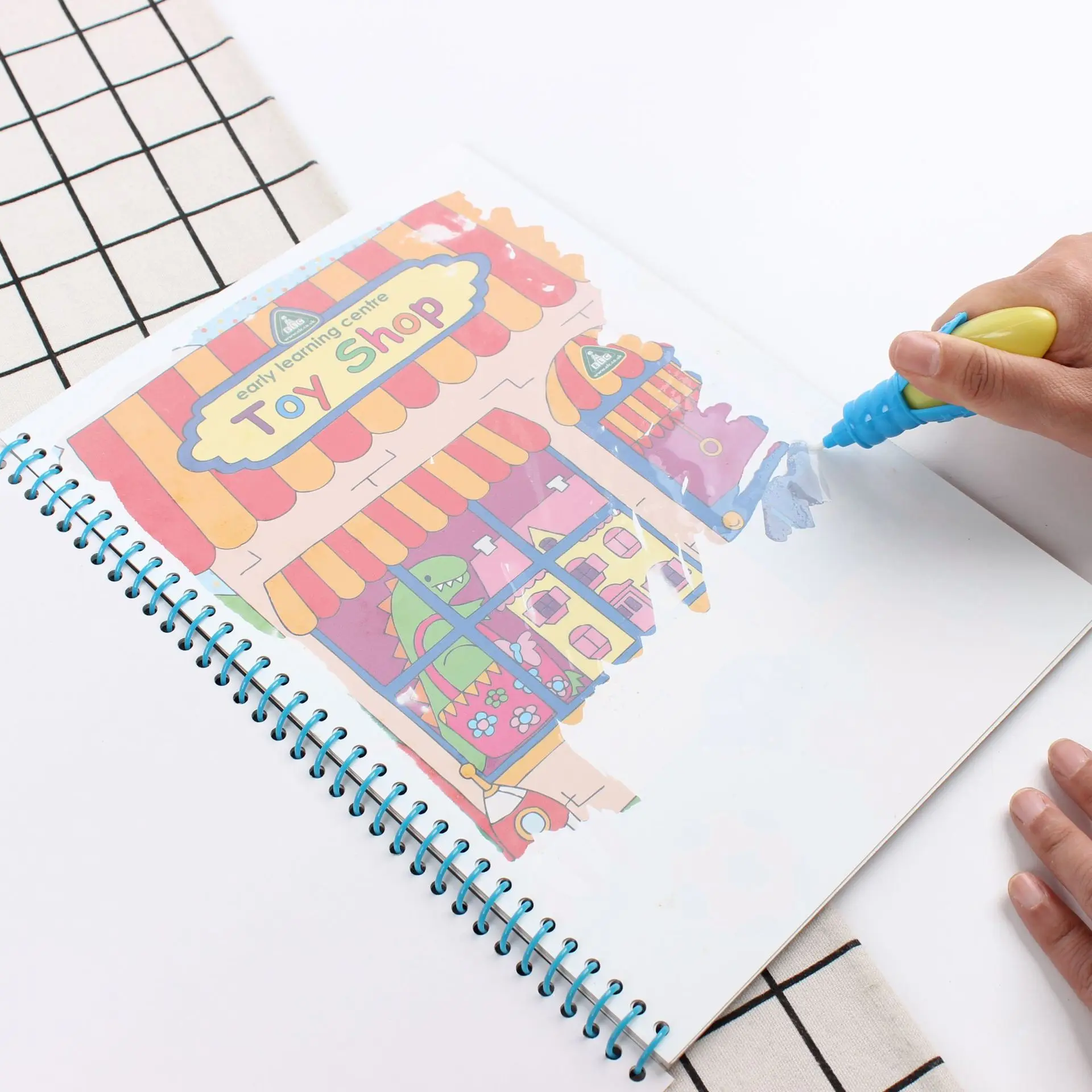 Early Childhood Education Puzzle Coloring Book