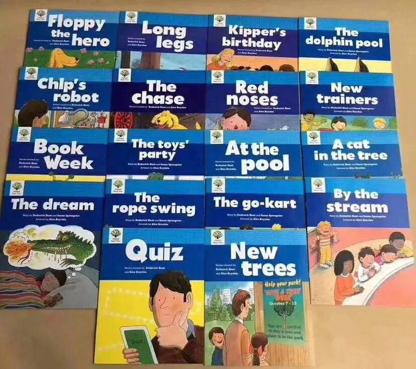  52 книги 1-3 уровня Oxford Story Tree/детская книга с рисунками на английском языке детские развивающие