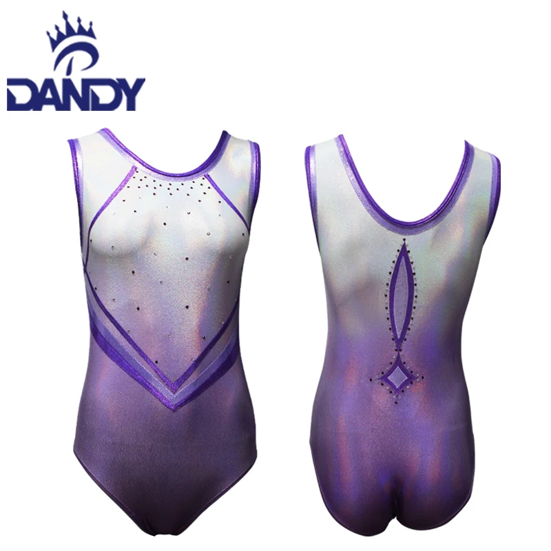 Wholesale Newest Youth Gymnastic Sublimation Spandex Tight Custom Rhythmic Gymnastics Leotard