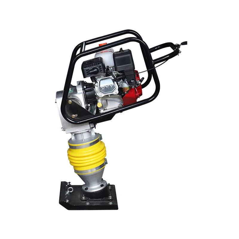 New design Gasoline engine impact tamp rammer price  earth tamping rammer compacting vibration