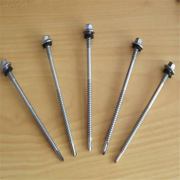 
Головка самосверливающийся винт с шайбой EPDM 