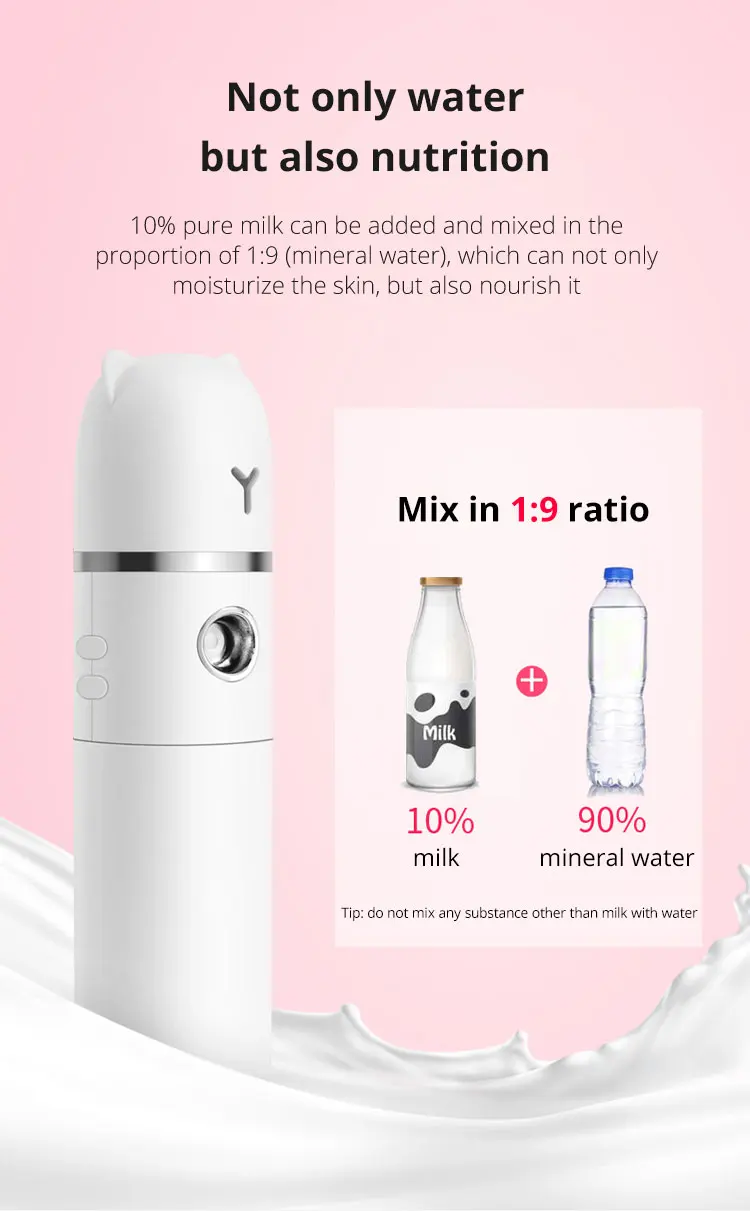 
4 IN 1 Fan Vaporizador Nano Hydrating Face Mist Sprayer Deep Cleaning Belleza Facial Steamer Moisturizer Electric Vaporizer 