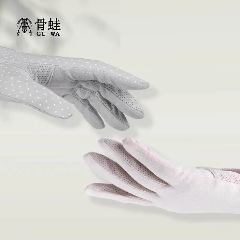 Women Sun Protective Mitt UV Protection Lace Thin Ice Wire Cool Cycling Anti-skid Breathable Tangible Screen