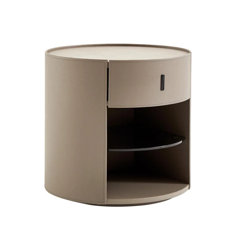 Wholesale solid wood bedside table nightstands modern italian bedroom furniture