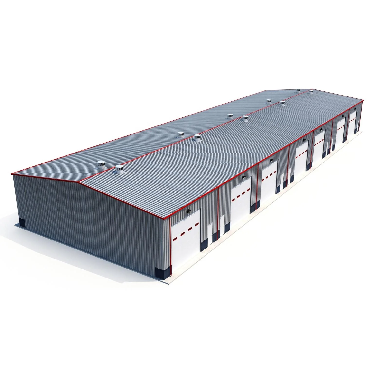 Light Prefabricated Steel Structure Warehouse with High Quality from Qingdao China