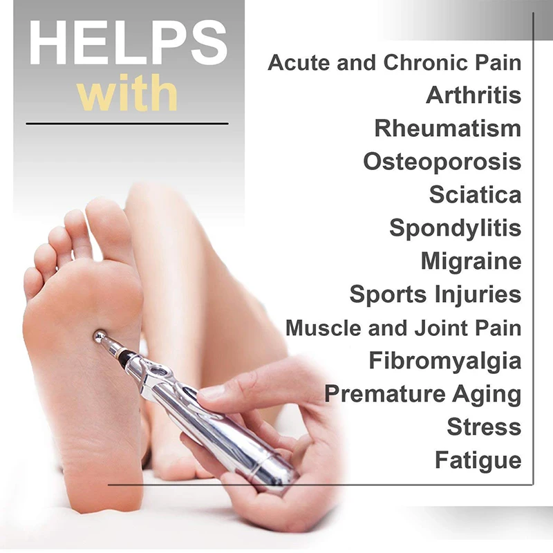 Family Health Care Doctor Infrared Meridian Energy Pen Electric Pulse Acupuncture Pen