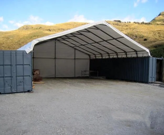 Пиковый стиль контейнер укрытие, крышка крыши контейнера