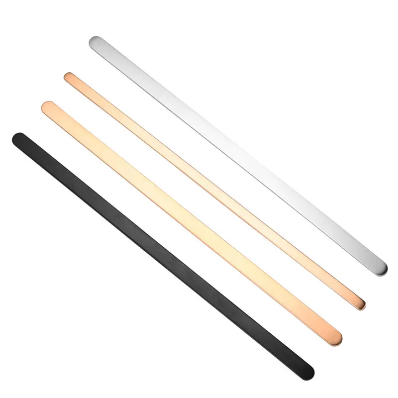 Jewelry Supplies Custom Stainless Steel DIY Bended Bracelet Straight Bar Cuff Blank Bangle For Engraved Inspirational Bracelet