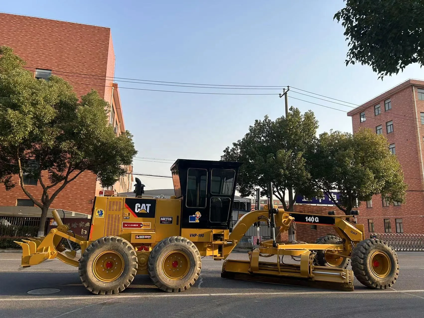 Японский Подержанный автогрейдер CAT 140k Высококачественная оригинальная гусеница 140K 140 ч г грейдеры
