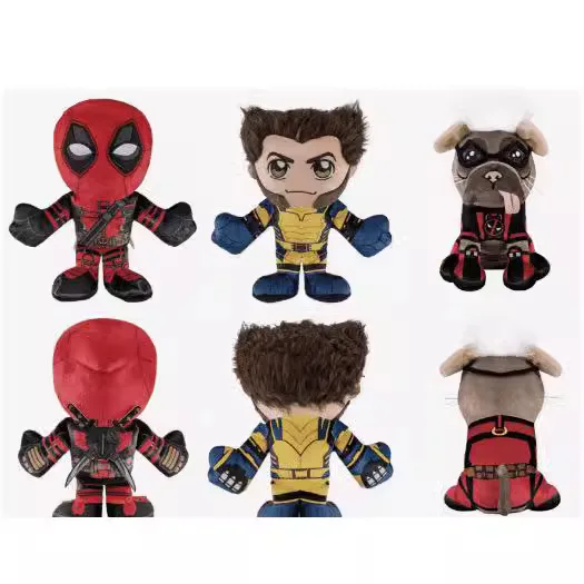 Wholesale High Quality Deadpooled&Wolverined Movie Characters Plush Anime Stuffed Plush Toys Christmas Birthday Gift For Kids