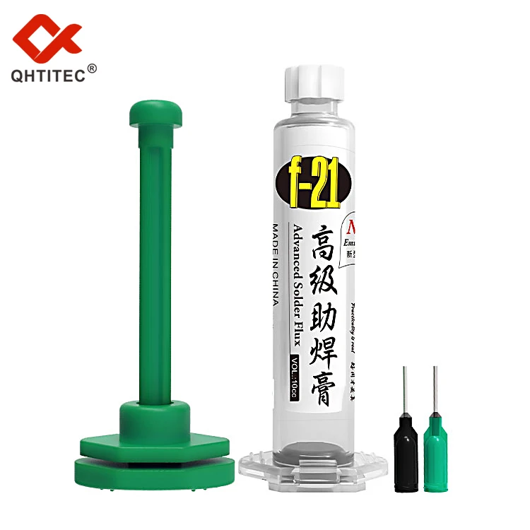 JCD F-21New Emulsified Advanced Welding Paste Set  repair flux Wash free soldering oil soldering iron tip Rosin tin solder paste
