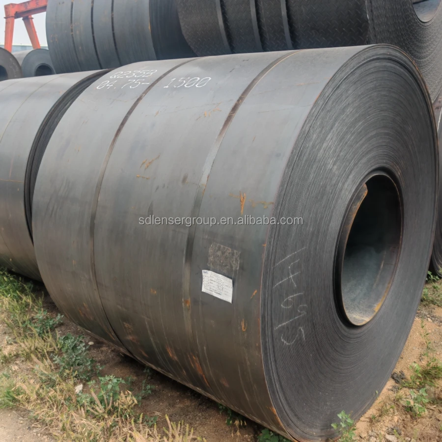 Quality assurance ASTM A36 A592 A572 A283 Q345 st37 st52 st3 HR carbon steel coil/strip for building