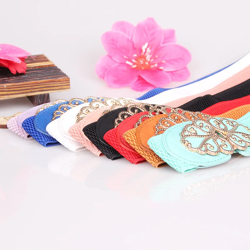 Fashion Women Belt Fabric Belt for Ladies Cover Buckle Belt OEM Customized Item Style Brass Pcs Material Gender Days Product ODM