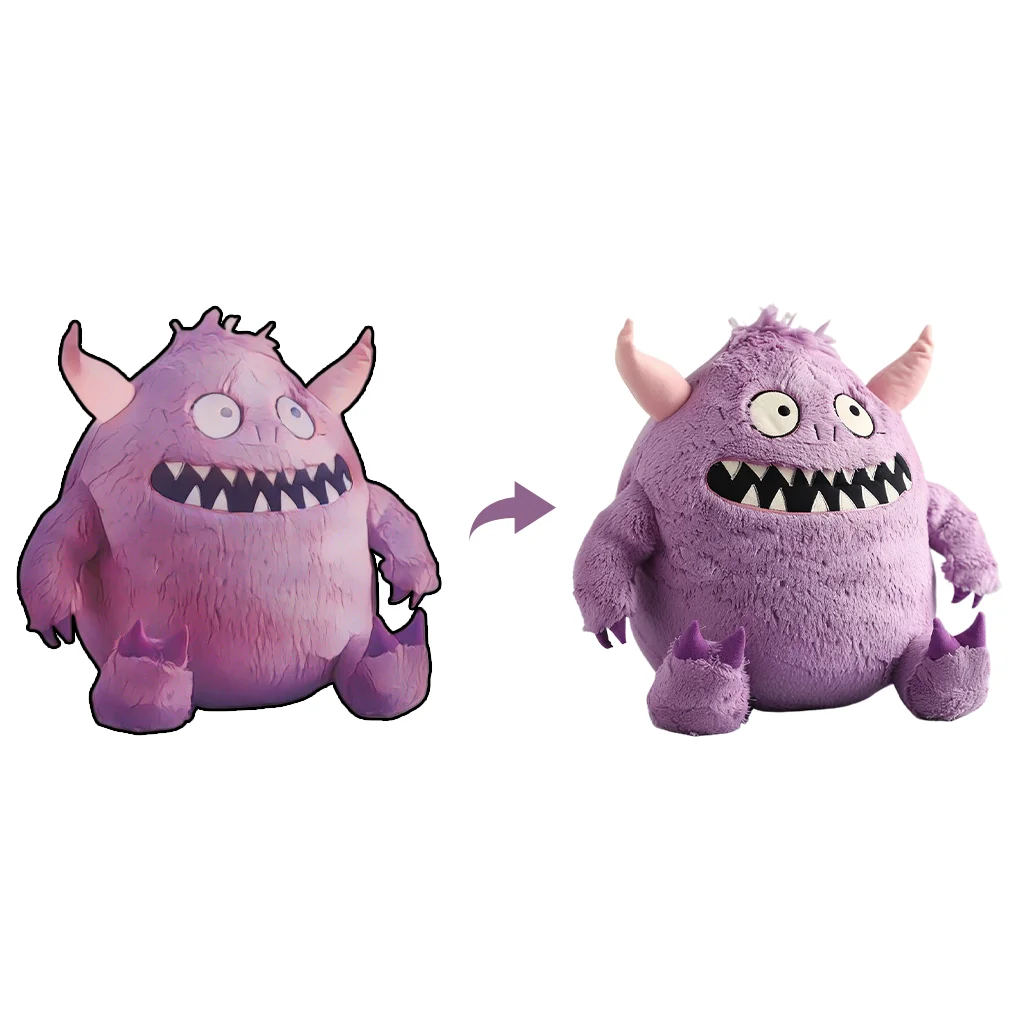 Funny Long Hairy Monster Hot Sell Plush Toy Custom Little Monster Plush Toy Custom Stuffed Animal For Kids