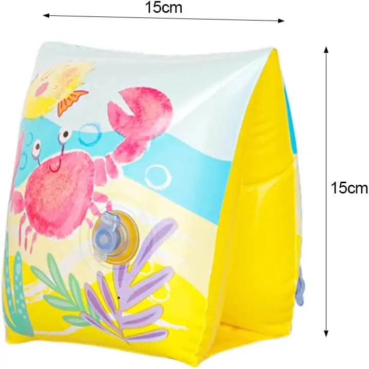 Inflatable Armbands for Kids (Aged 3-6), Pool Arm Float Sleeves Floater Tube Water Wings