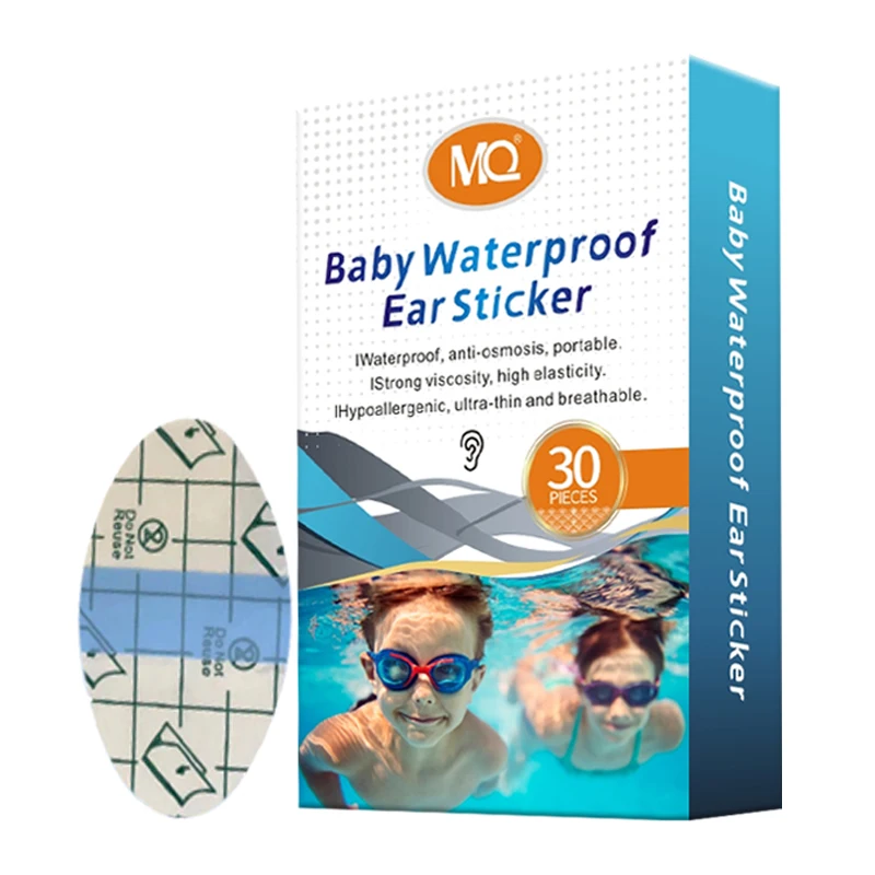 PU Film ear stickers Waterproof soft high quality anti water falling ear for baby swimming shower waterproof sticker