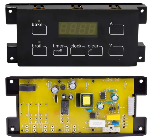 Hot selling part 5304518661 Gas Range Control Board Clock(Include Overlay) Range Control Board for oven