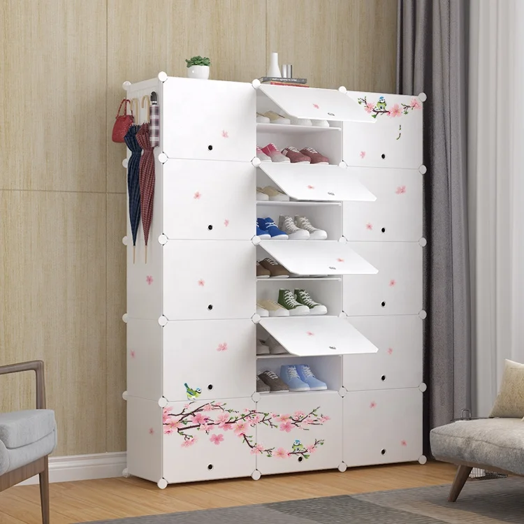 The Latest Style Cheap Shoe Rack Cabinet Plastic Living Room Storage Furniture Modern Shoe Rack