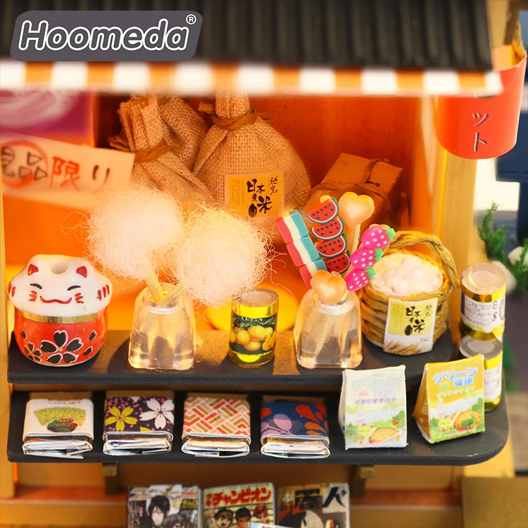 Wholesale with light and tools miniature dolls house figures and furniture