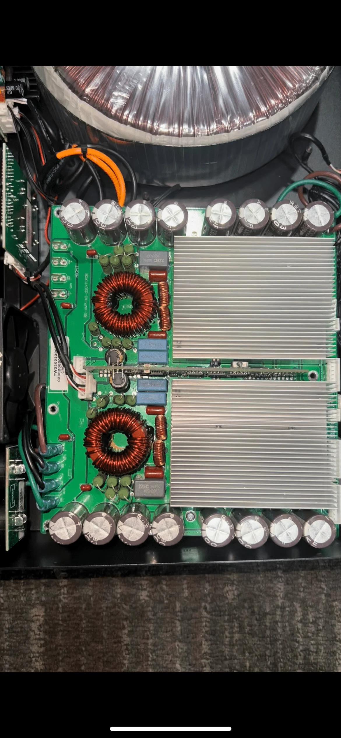 PRD Series 4 Ohm 1200w*2ch professional speaker digital power amplifier