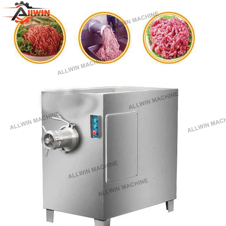 Powerful industrial meat grinder for frozen meat grinders
