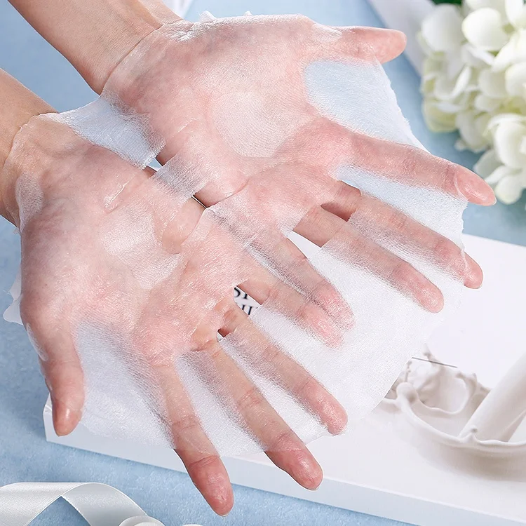 Korea Korean Organic Beauty Skin Care Facial Mask Vitamin C Peel Off Whitening Cosmetics Face Mask Sheet