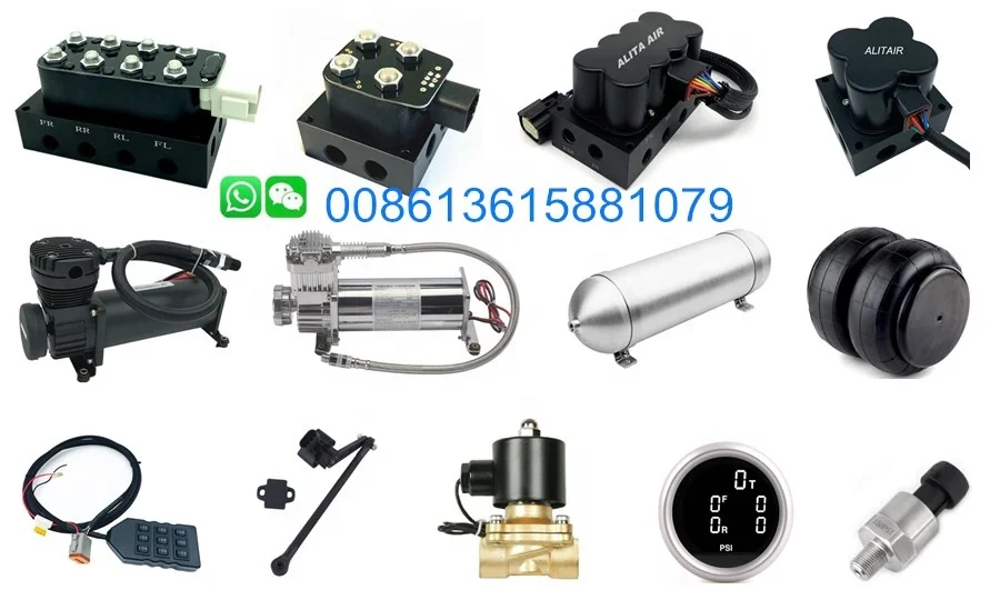 5 Display 52mm Air Pressure Gauge air suspension Air ride digital gauge for Car Truck