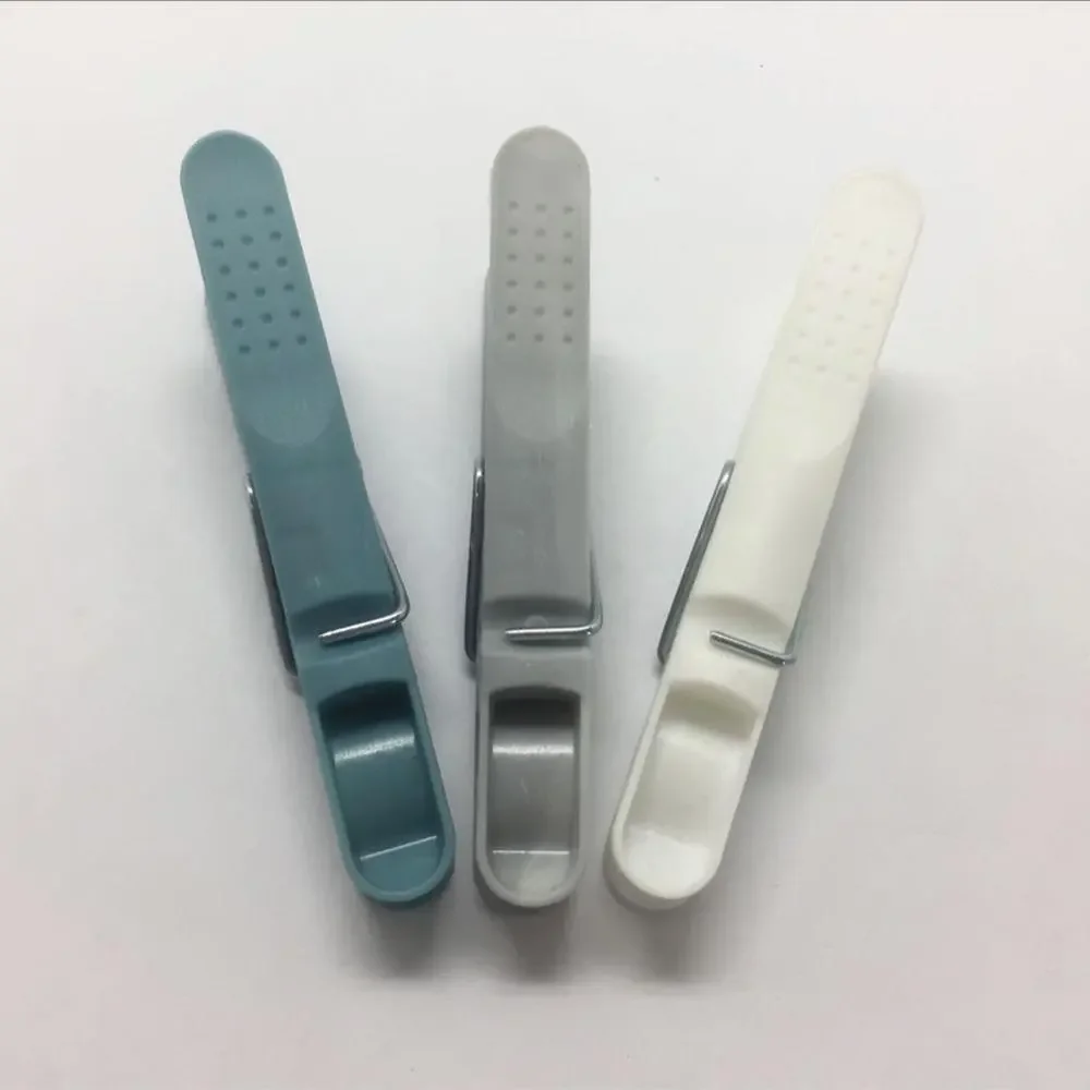 Plastic Color Clothespins Kitchen Laundry Clothes Pegs with Spring Single Tier Clothing Clips Sock Clips Bag clips