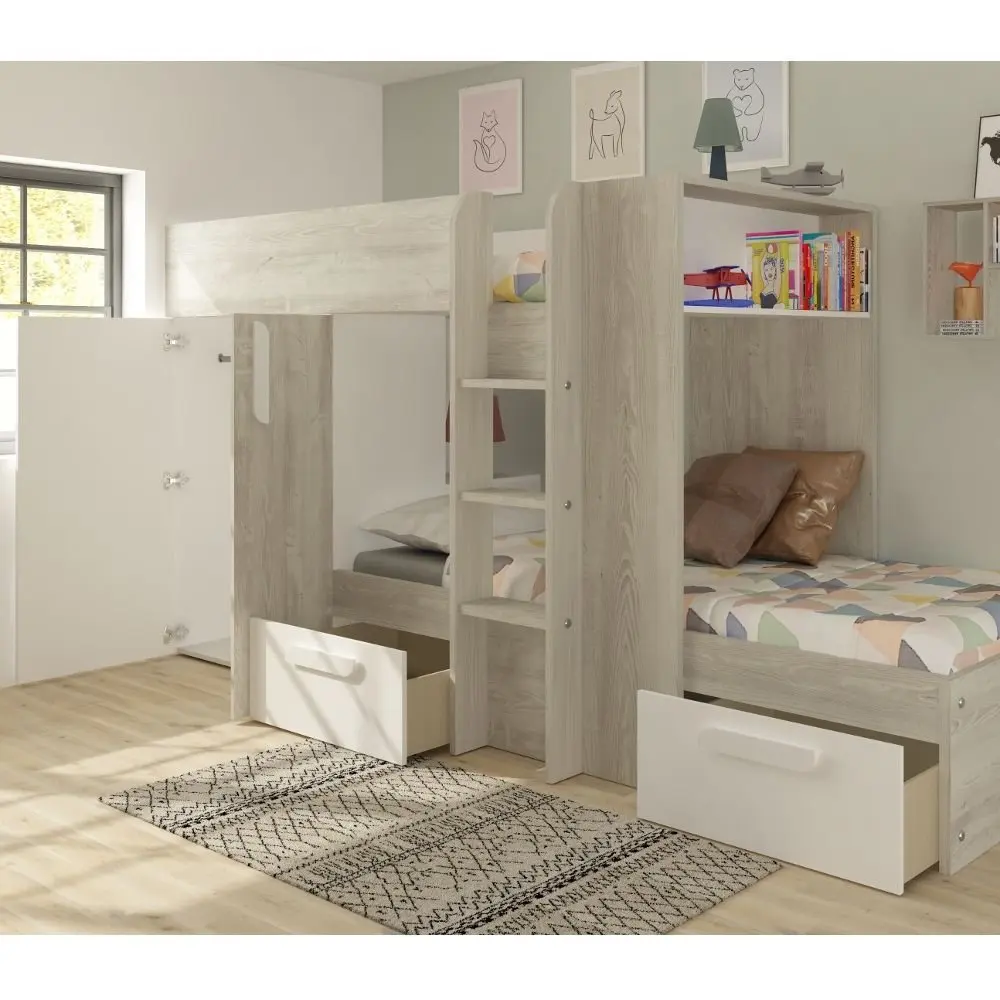 Luxury Children Loft Bed Boys Modern Kids Room Furniture Adult Bunk Bed Slide for Girls Kids Room Furniture Adult Bunk Bed Slide
