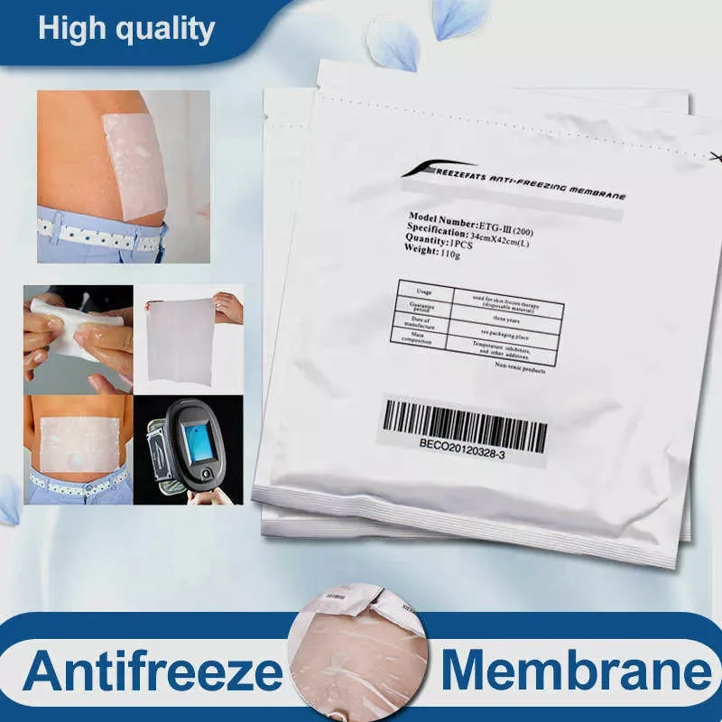 Cryo Cool Pad Membrane Cryolipolysis For Anti Freeze Fat Freezing