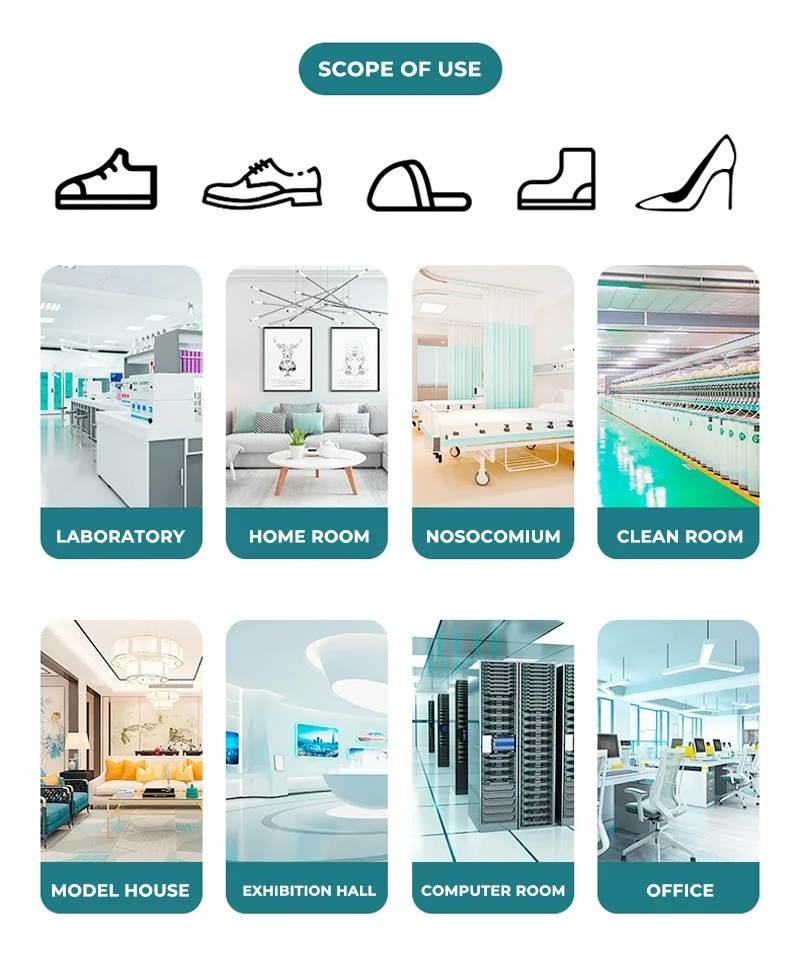 white disposable shoe cover disposable boot shoe cover disposable anti slip shoe cover