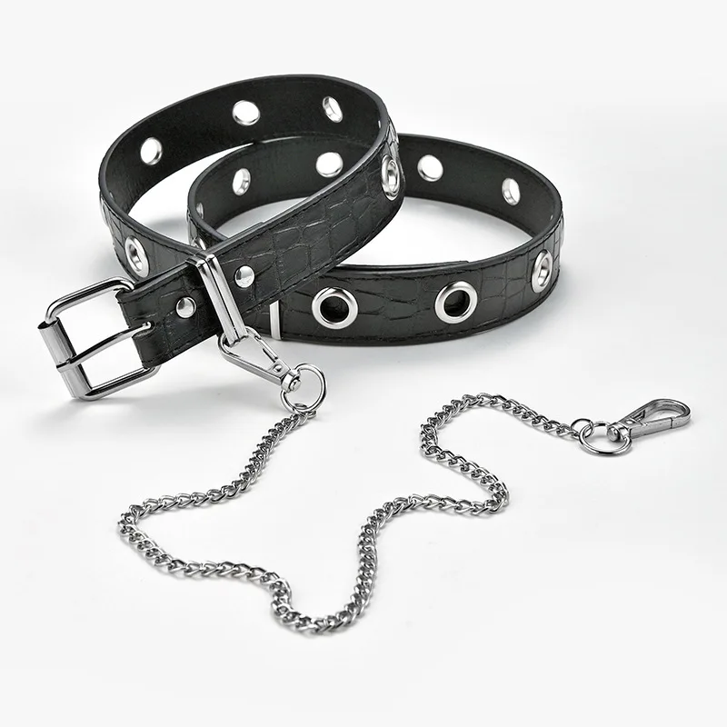 New Square Bead Rivet Belt Metal Pyramid Belt With Punk Chain Hardware Jeans Belt