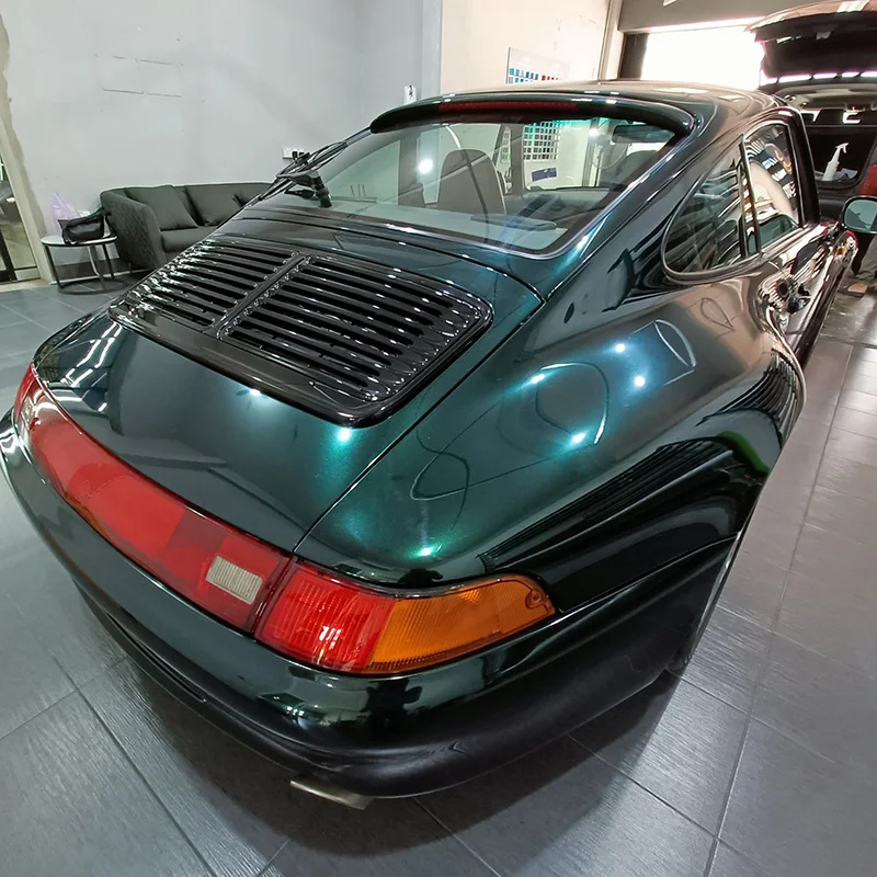 Satin Chrome Metallic Matt Grey blue green red black white color Car Wrap Vinyl Film For Vehicle Wrapping