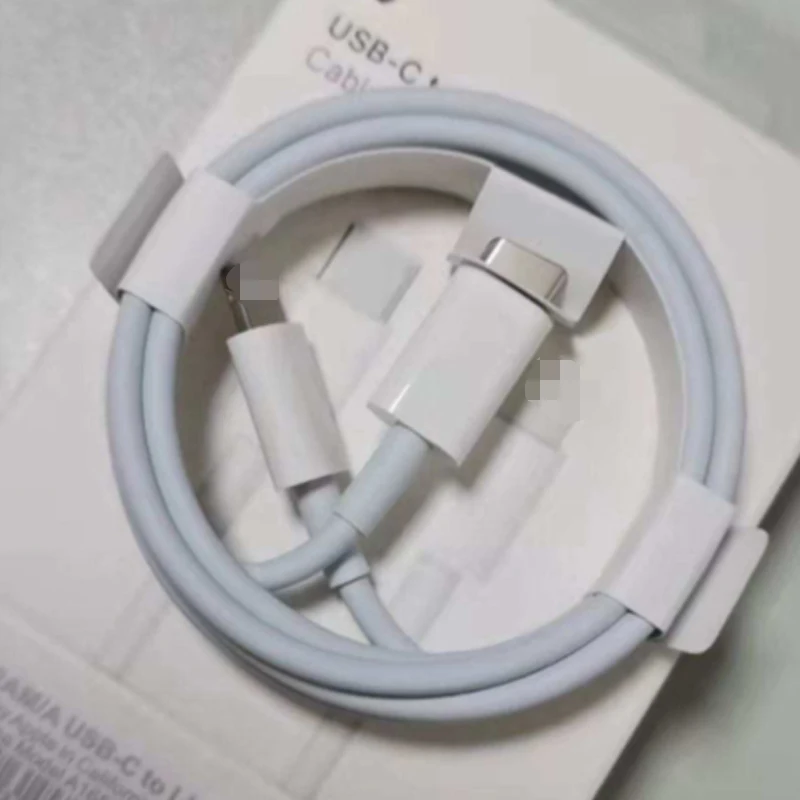 Оригинальный кабель mfi PD с USB C на Lighting для быстрой зарядки c iPhone 11 12 13 14 pro max