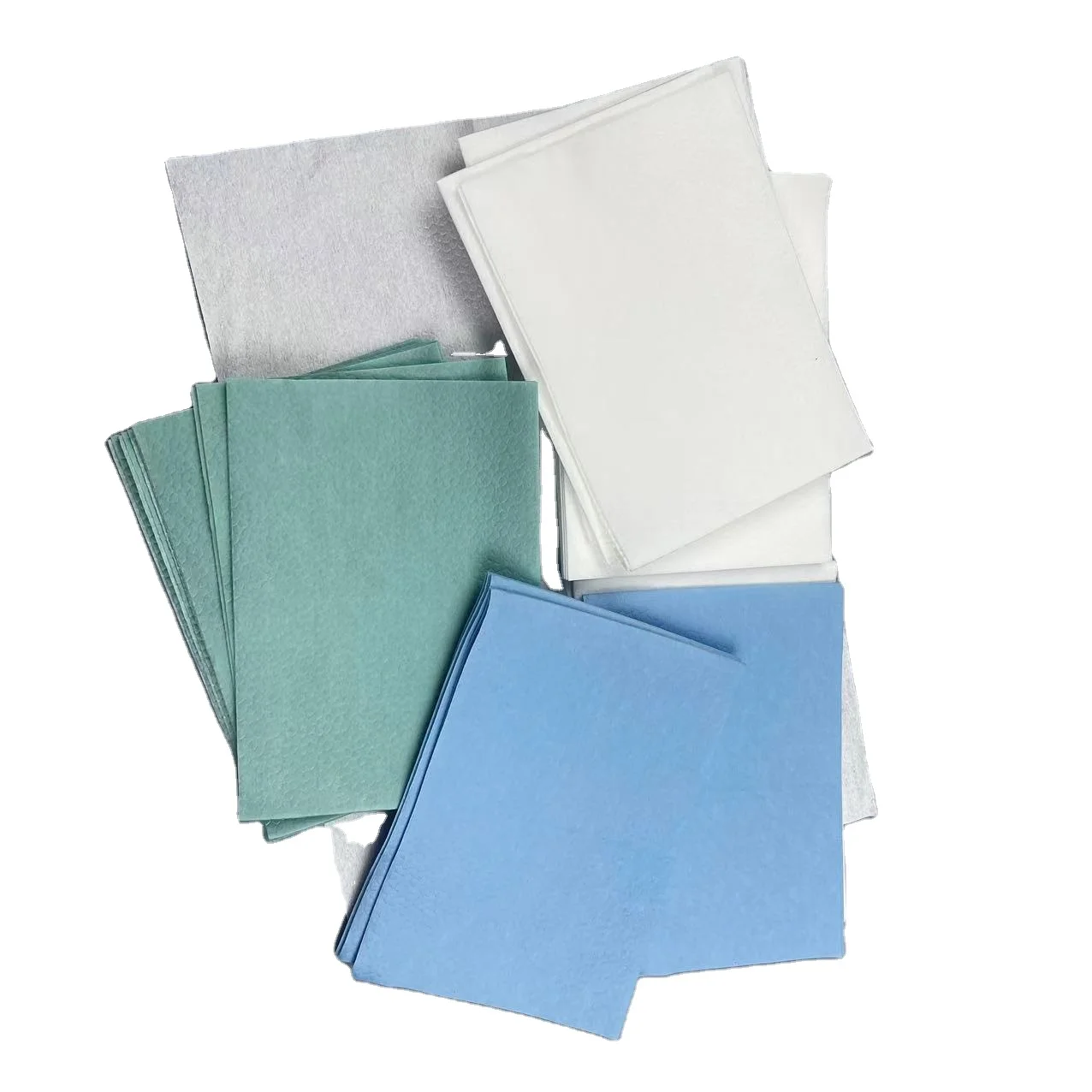55% Woodpulp 45% Polyester Nonwoven Lint Free Industrial Paper Towel Dry Cleaning Wiper