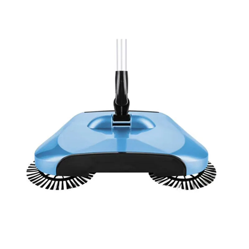 Multifunction hand push sweeper besom + mop + dustpan 3 in 1 handheld sweeper 360 all-round cleaning corner & sofa bottom